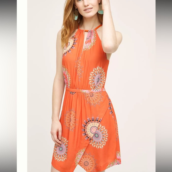 Anthropologie Dresses & Skirts - Anthropologie x Floreat Livia Printed Halter Mini Dress